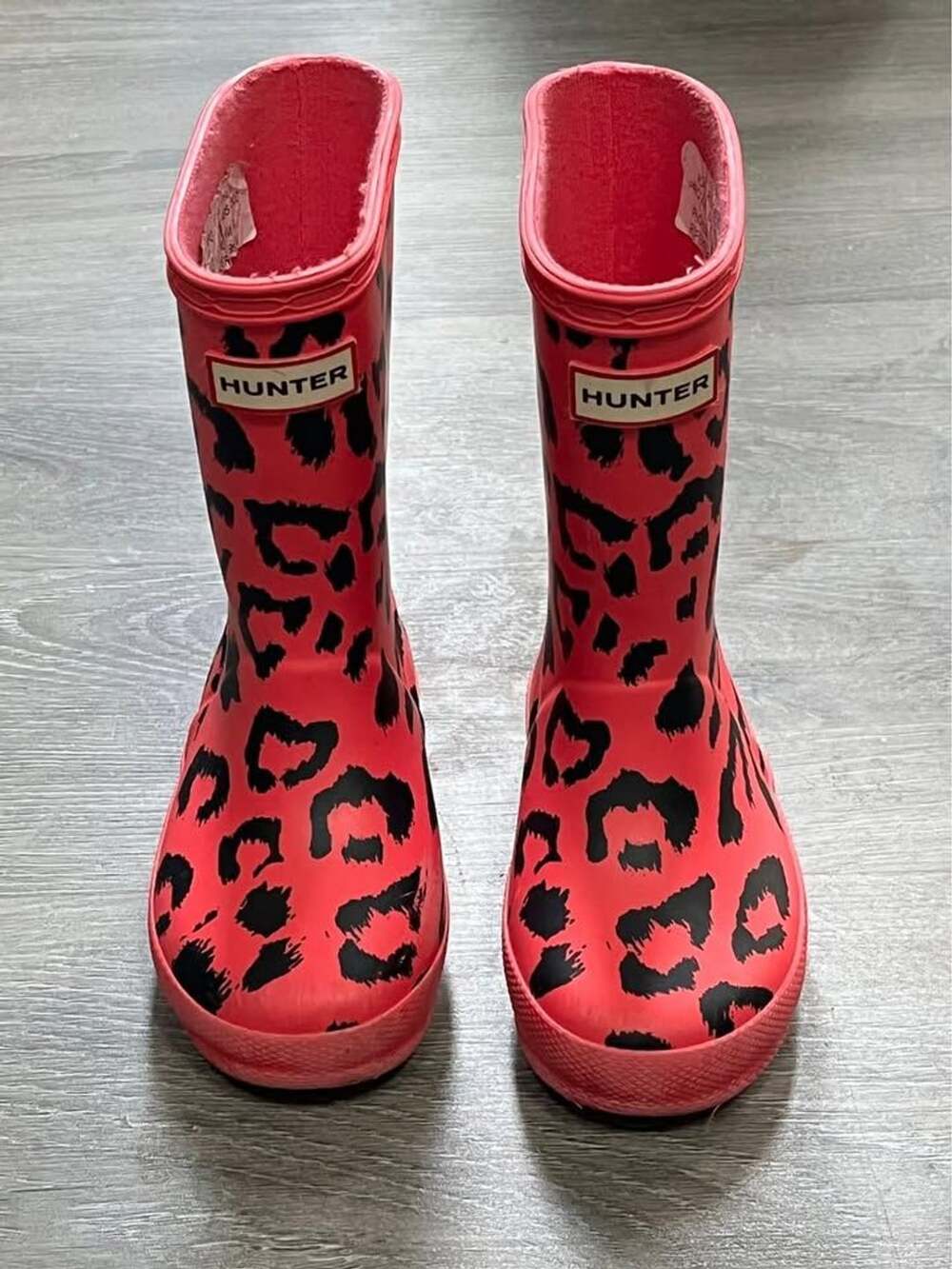 Toddler Girl Hunter Cheeta Rain Boots